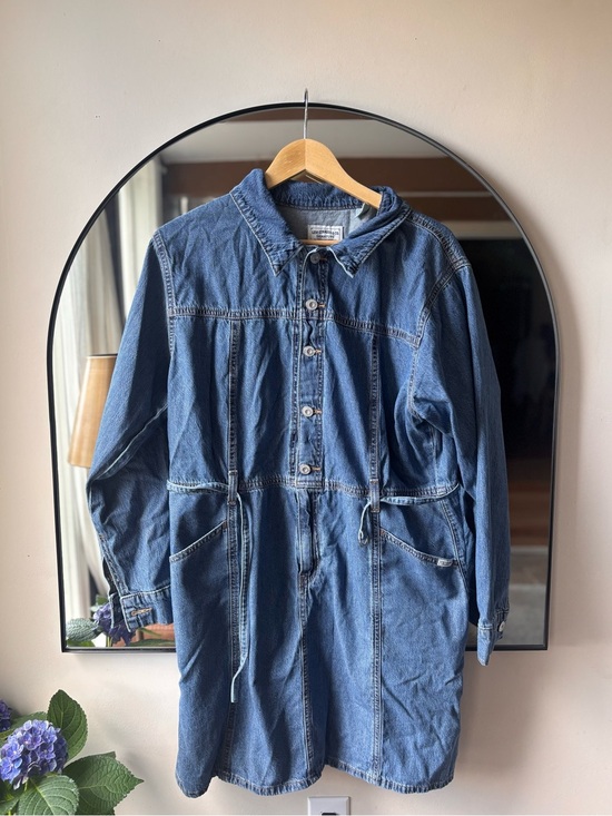 Levi's Dresses & Skirts - LEVI’s | vintage denim longsleeve dress | size xl